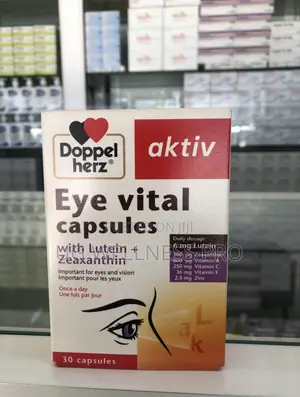 Doppelherz Aktiv Eye Vital Lutein, Zeaxanthin Vitamin a Eye Care 30s