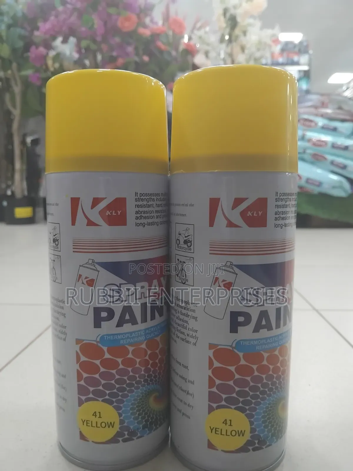 KLY Spray Paint ~ Yellow