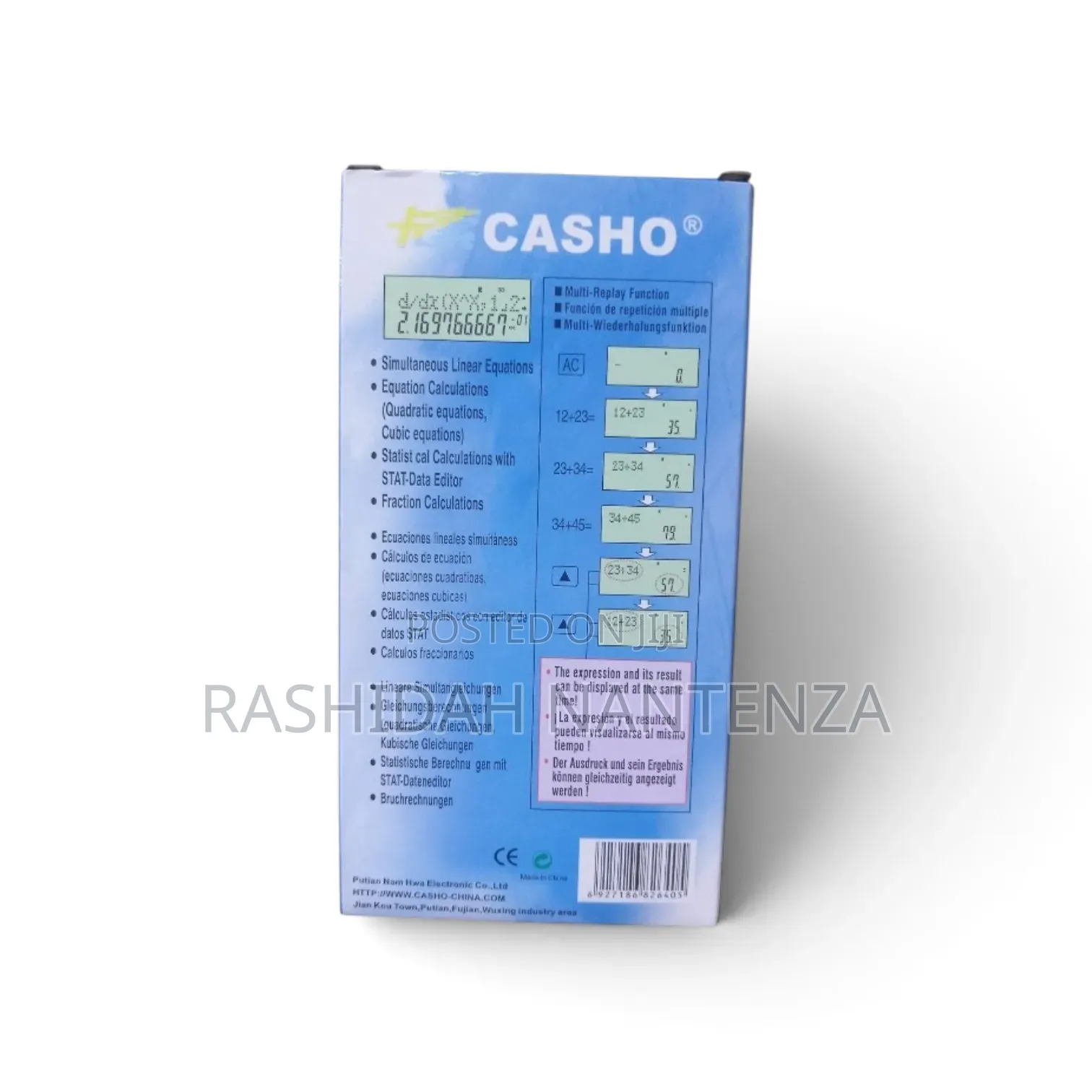 TScientific Calculator CS-991MS – 240 Functions