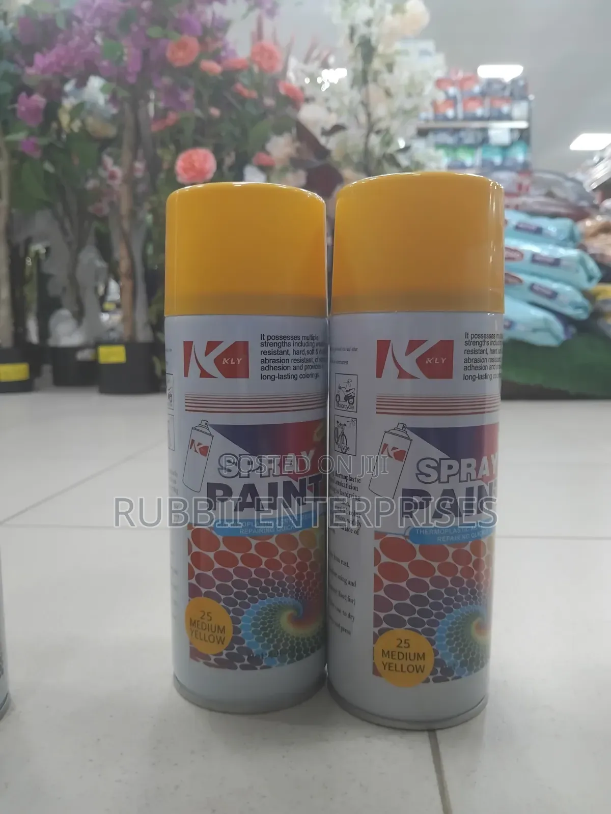 KLY Spray Paint ~ Medium Yellow