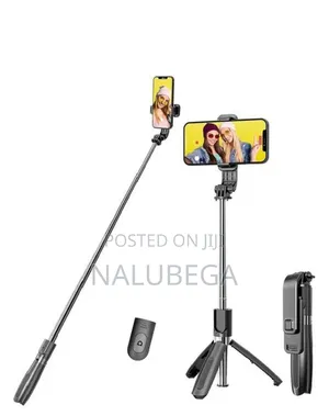 Bluetooth Selfie Stick and Tripod Stand With Wireless Remote
