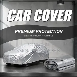 Silver, Weatherproof Car Cover