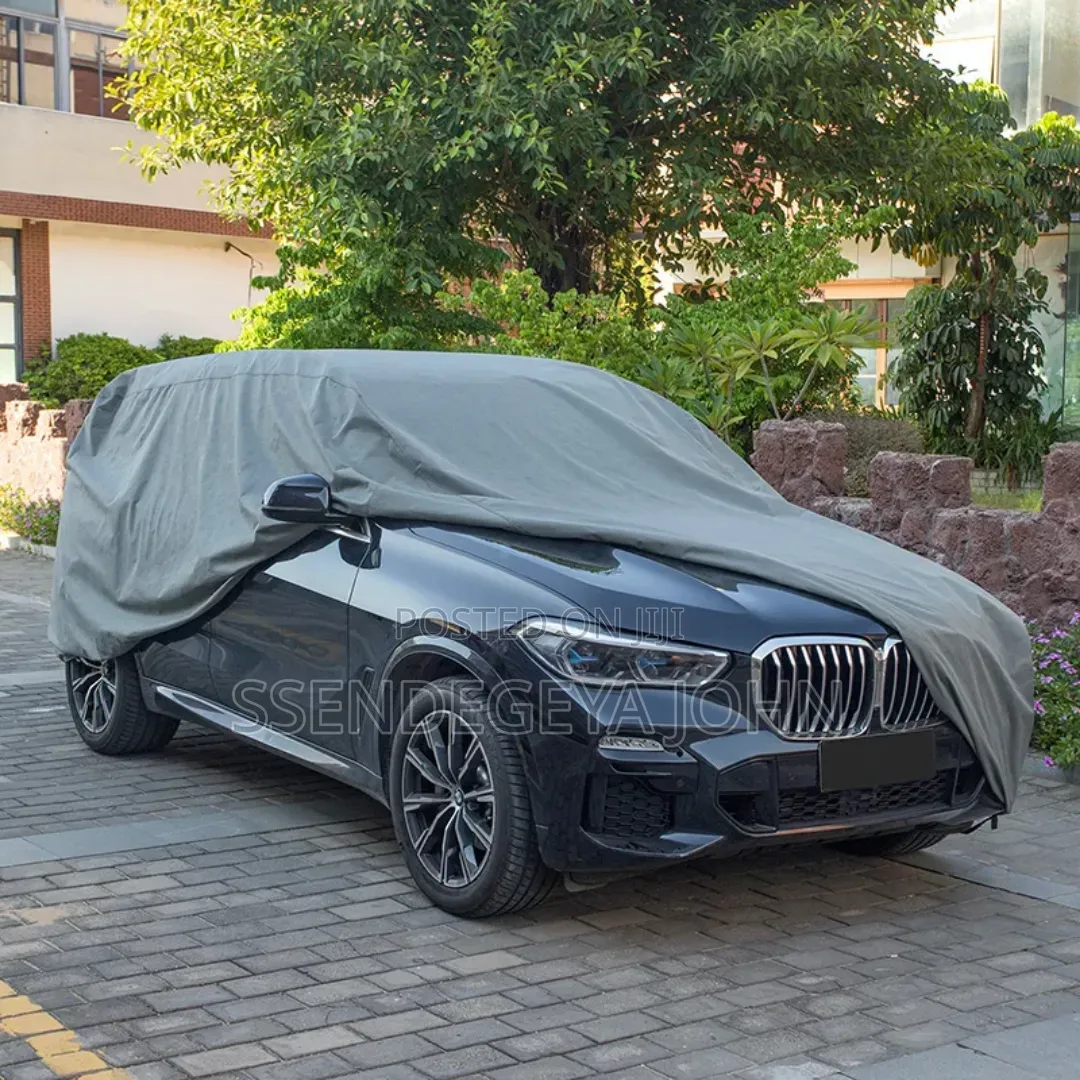 Silver, Weatherproof Car Cover