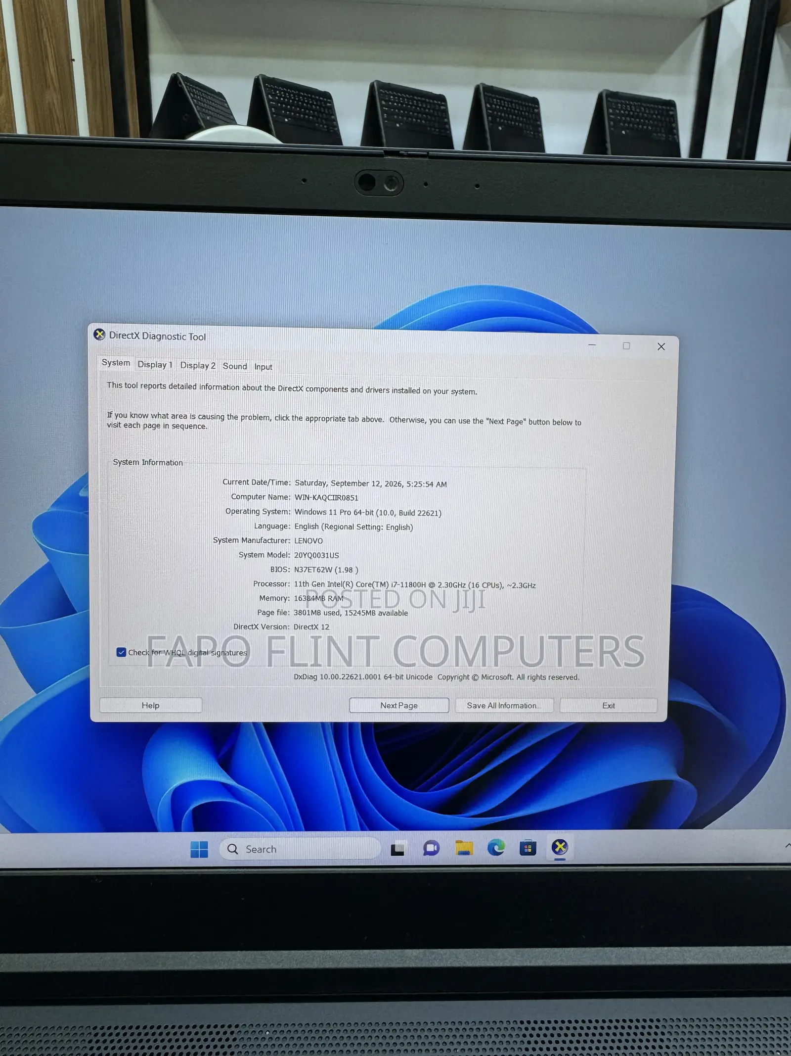 Laptop Lenovo ThinkPad P15s 16GB Intel Core i7 SSD 512GB