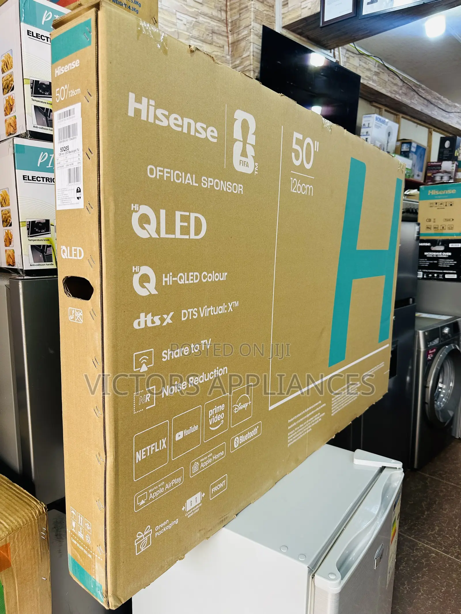 Hisense 50” Qled Smart TV