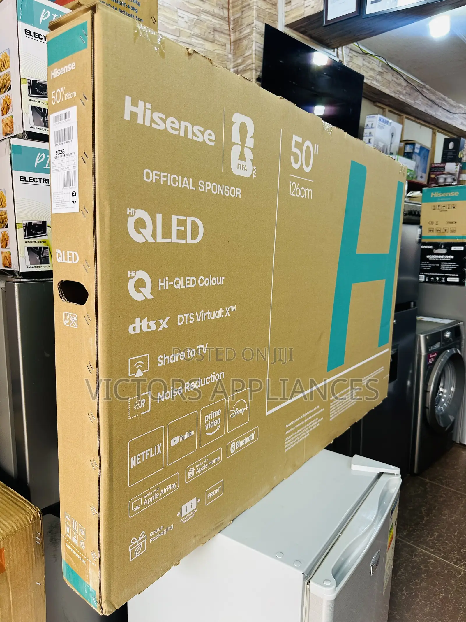 Hisense 50” Qled Smart TV
