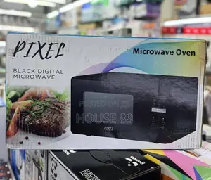 Pixel 20L Black Digital Microwave Oven