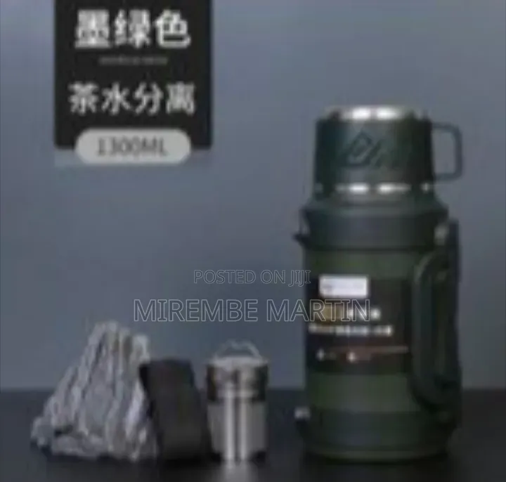 Professional Insulated Outdoor Thermos With Tea Infuser