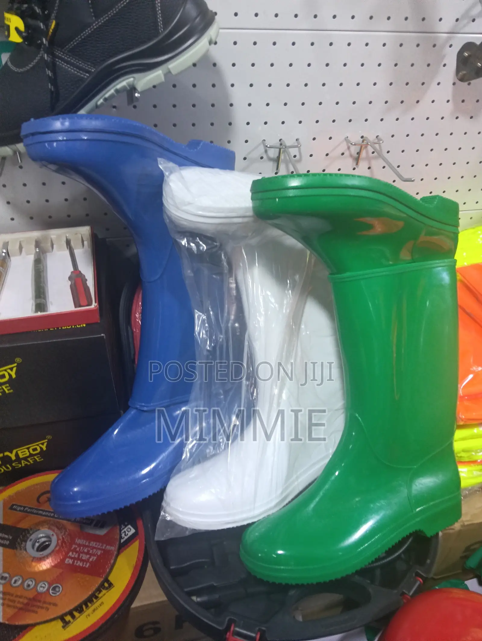 Safety Gumboots Green/ Garden Gumboots