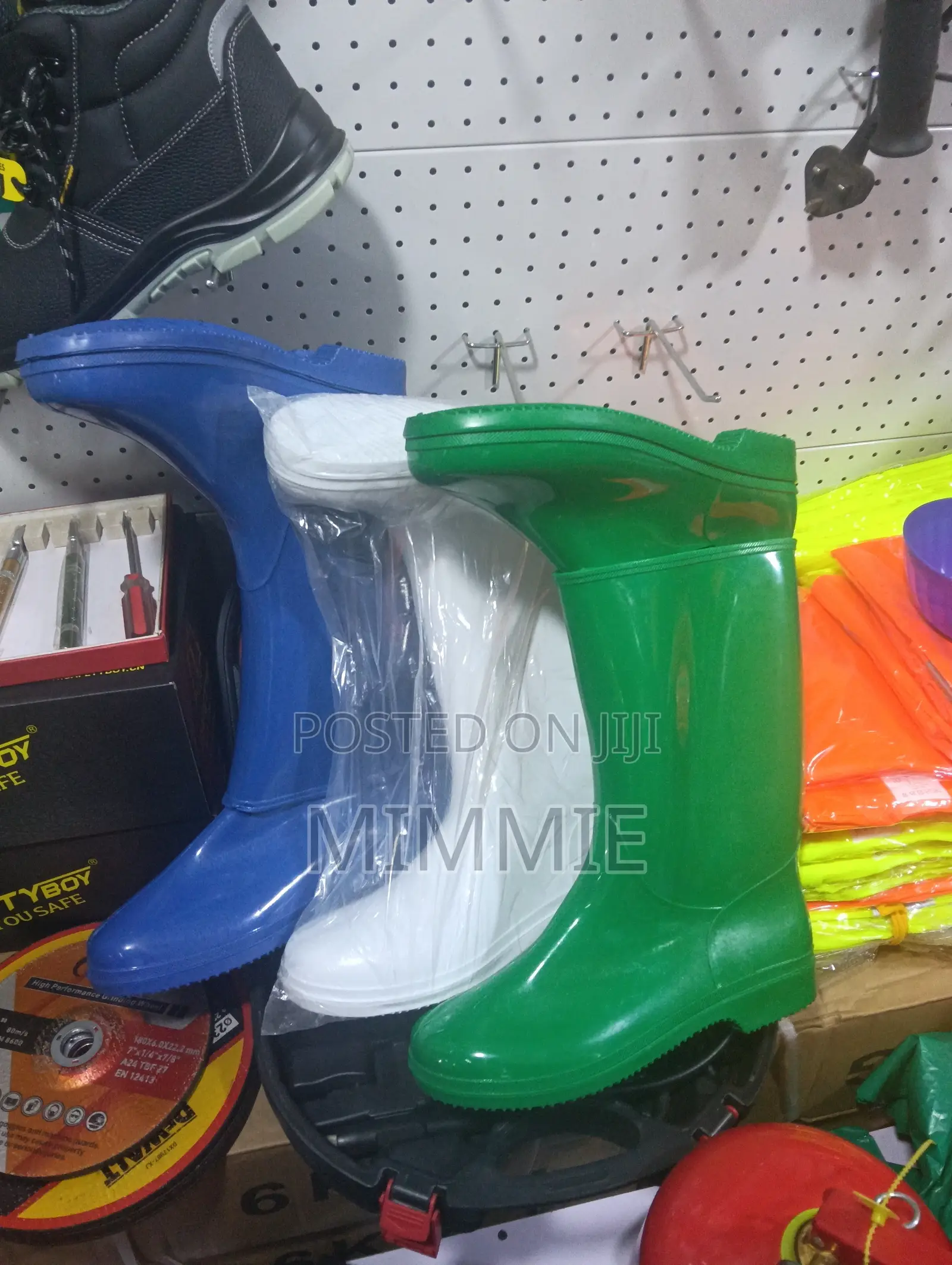 Safety Gumboots Green/ Garden Gumboots