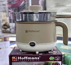 Hoffmans Electronics 18 Cm Multifunctional Non-Stick Electric Cooker