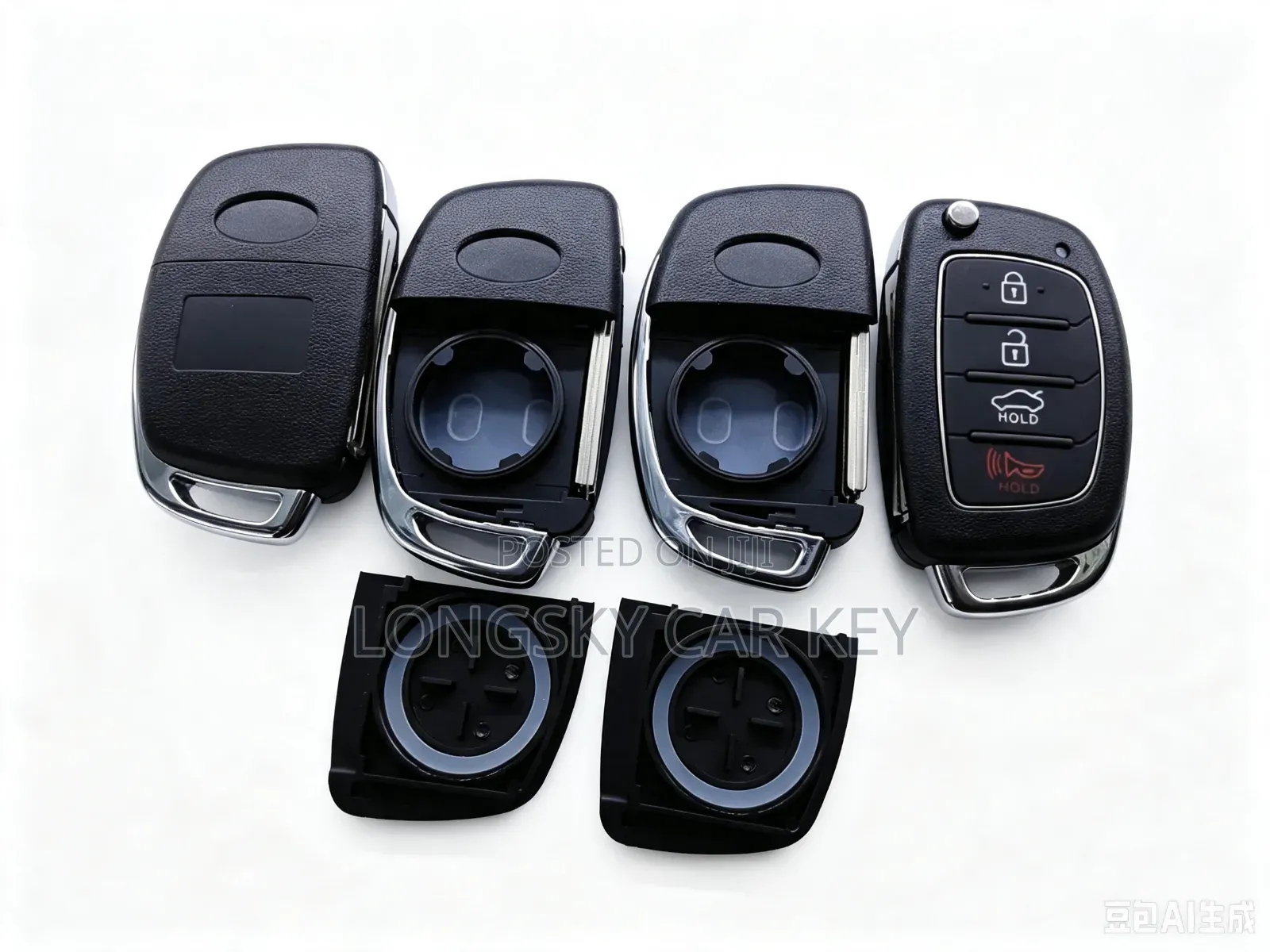 Hyundai Insert to Start Car Key Shells for Replacement