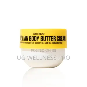 Nutrius Brazilian Body Butter Cream 200g Hydrating Body Butter