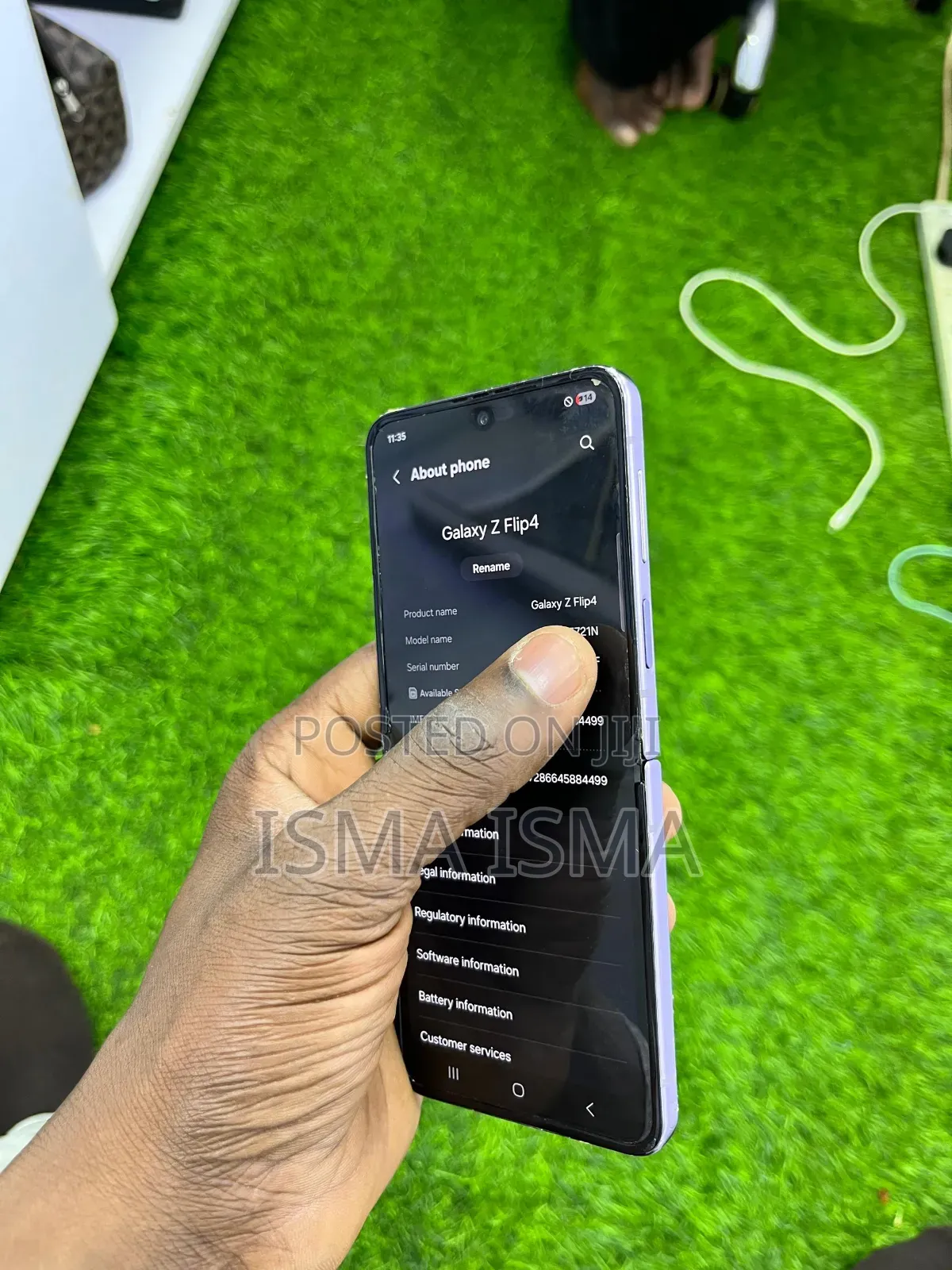 Samsung Galaxy Z Flip4 128 GB Purple