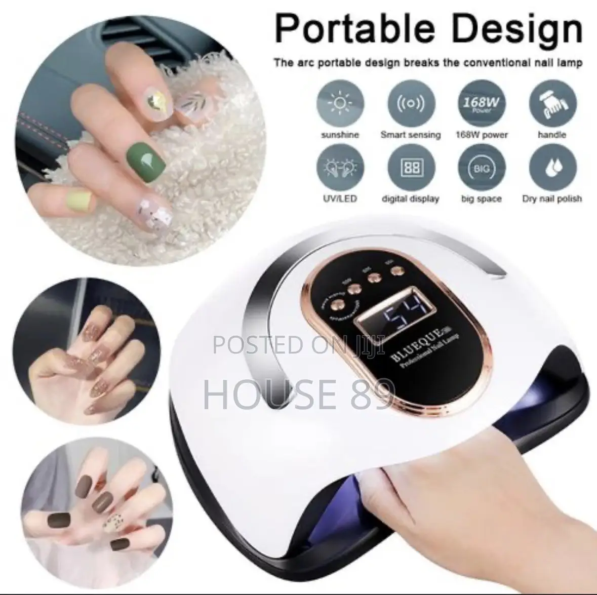 Blueque V3 Professional UV/LED Nail Lamp