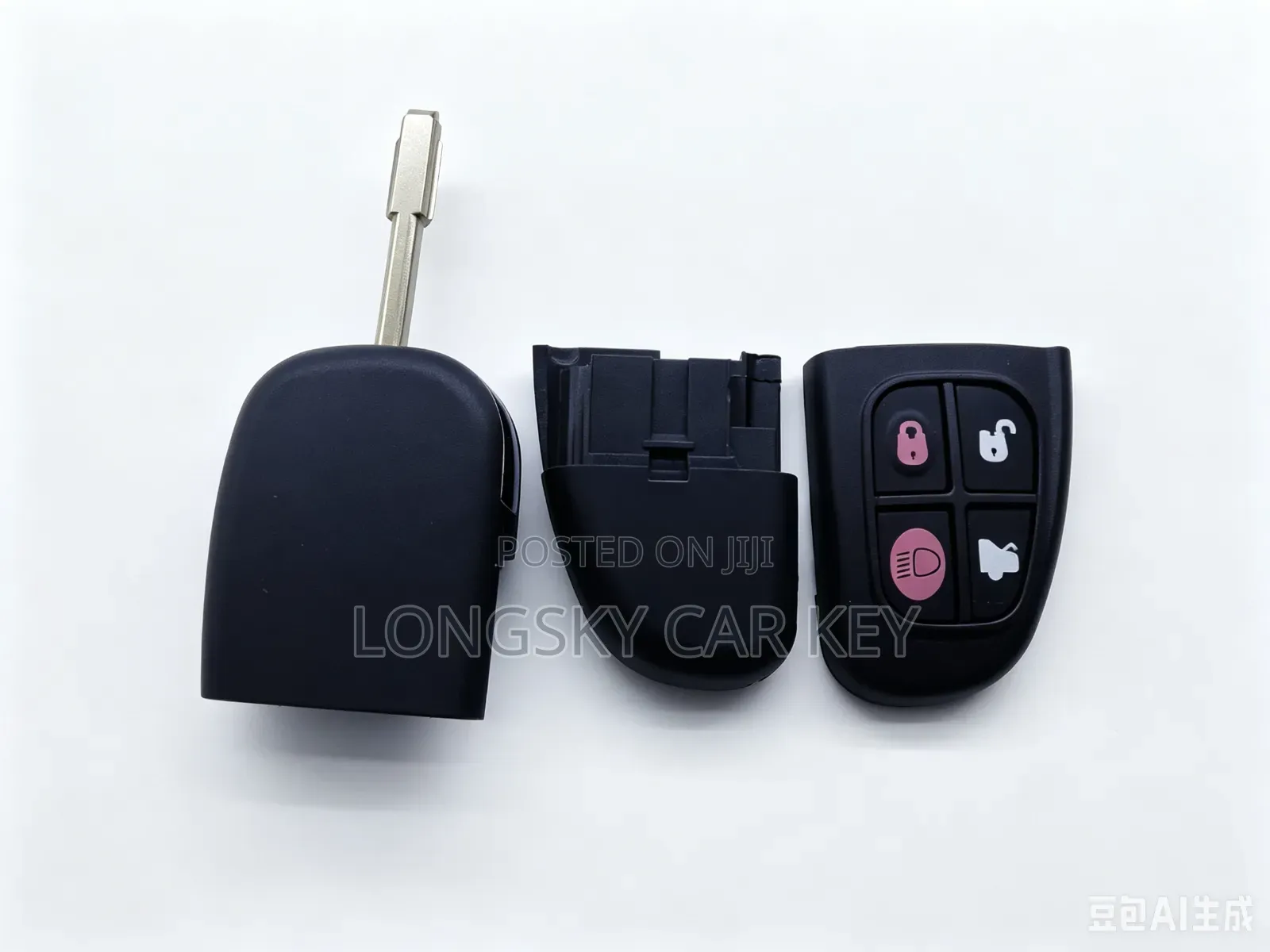 Jaguar Insert to Start Car Key Shells