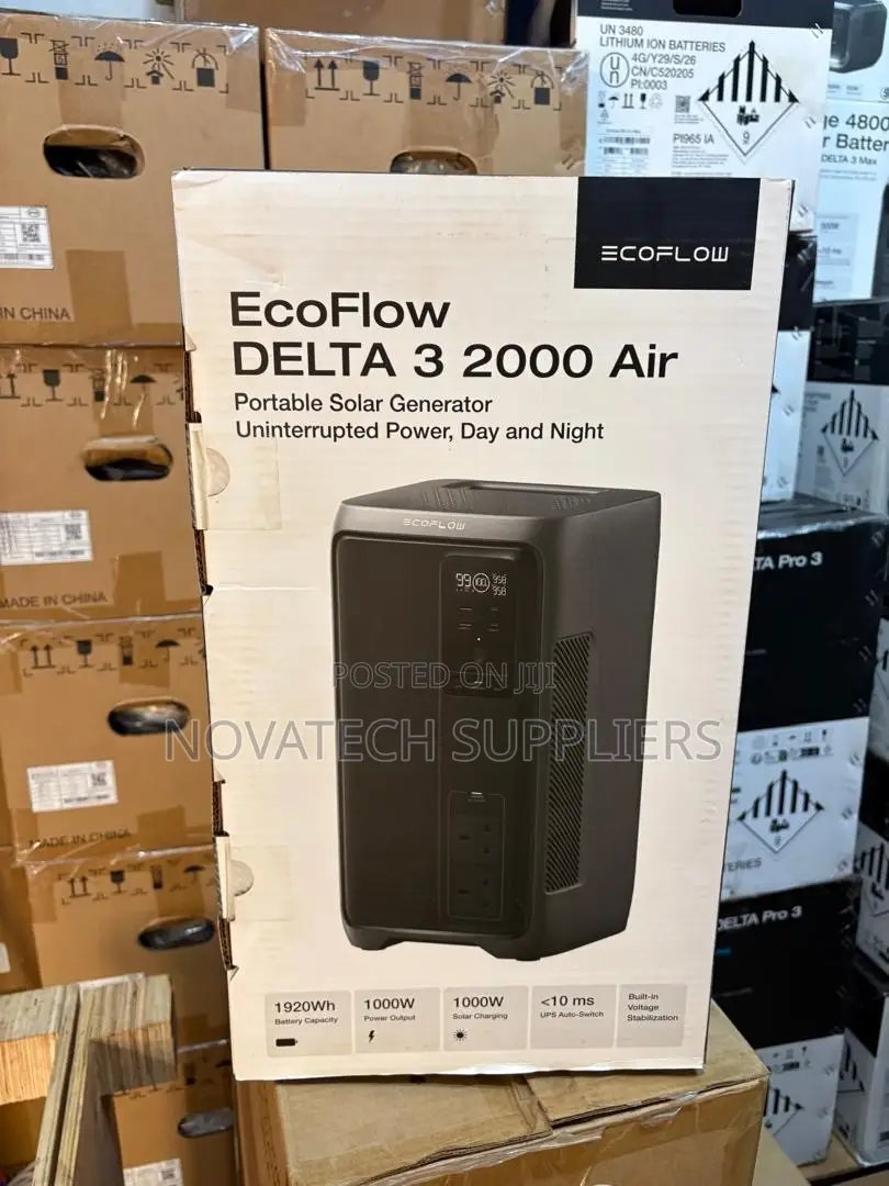 EcoFlow DELTA 3 2000 Air 1920Wh Portable Power Station – 5Y