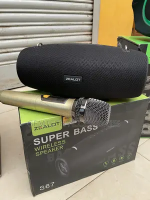 Zeolot Super Bass S67 Speaker With Microphone