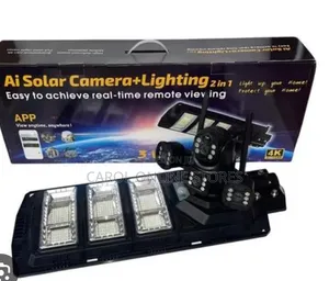 All in One Solar Street Light With Security Camera