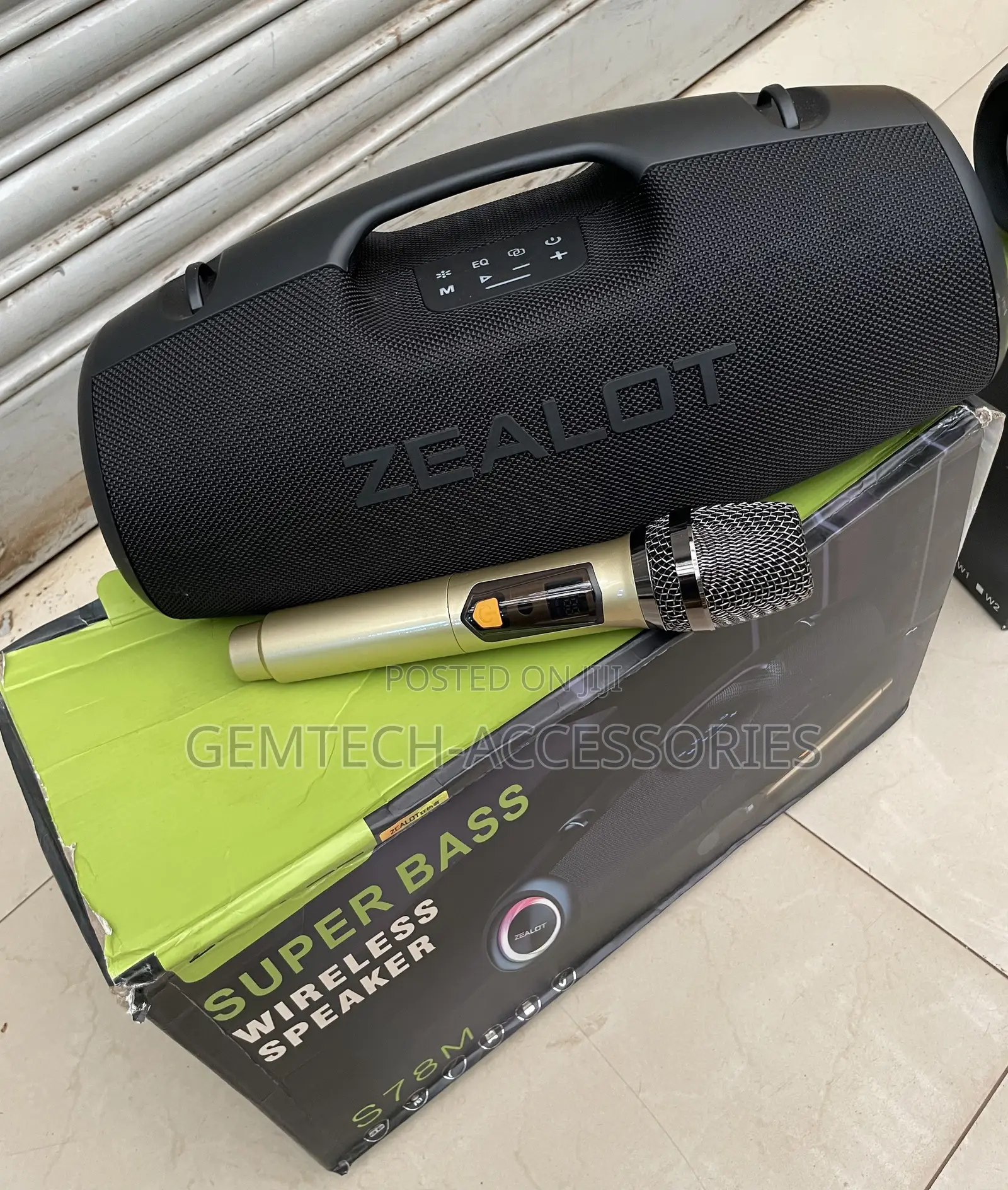 S78m Super Base Zeolot Bluetooth Speaker