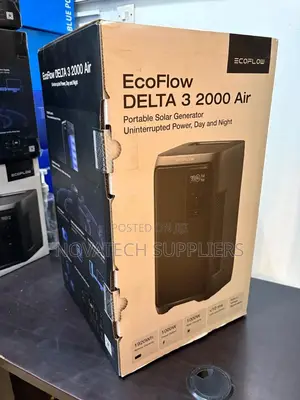 EcoFlow DELTA 3 2000 Air 1500W X-Boost Portable Power – 5Yr Warranty