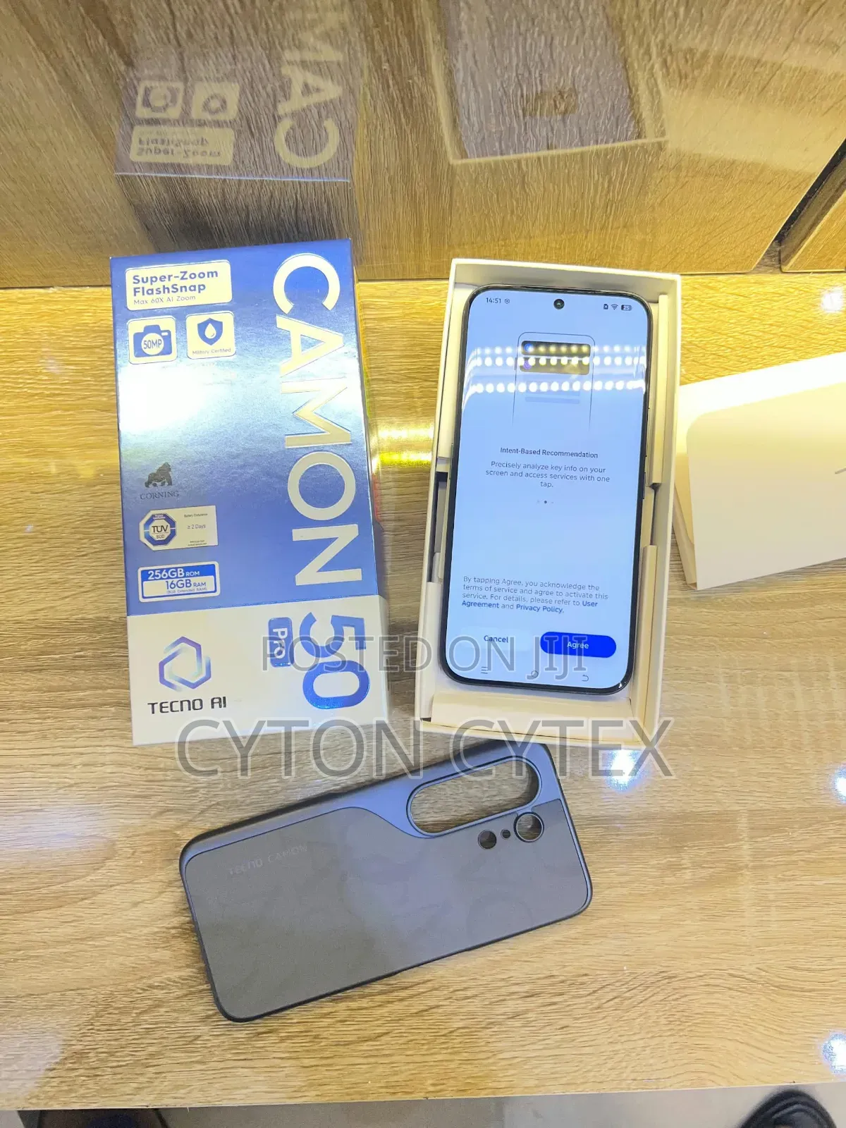 New Tecno Camon 50 Pro 256 GB Black