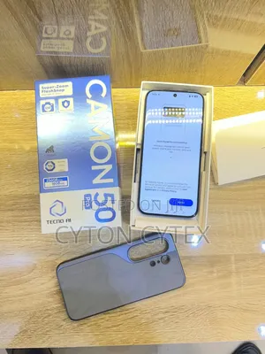 New Tecno Camon 50 Pro 256 GB Black