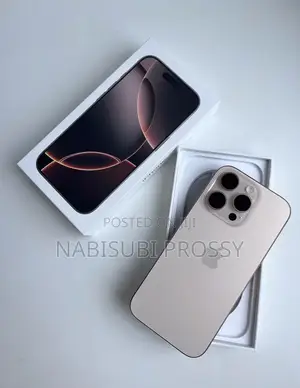 New Apple iPhone 16 Pro 256 GB Gold