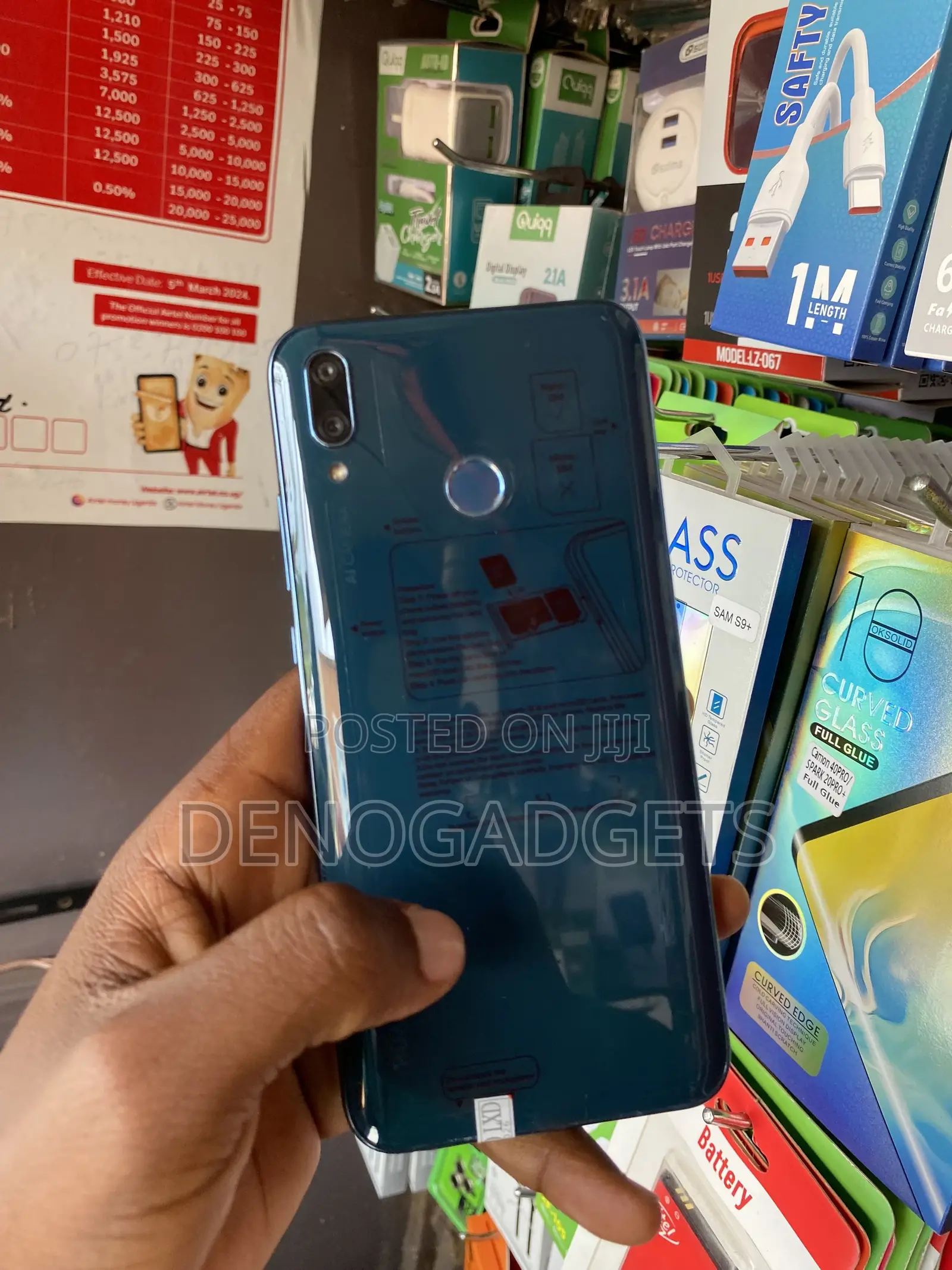 Huawei Y9 2019 128 GB Blue