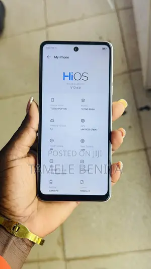 Tecno Pop 10C 64 GB White