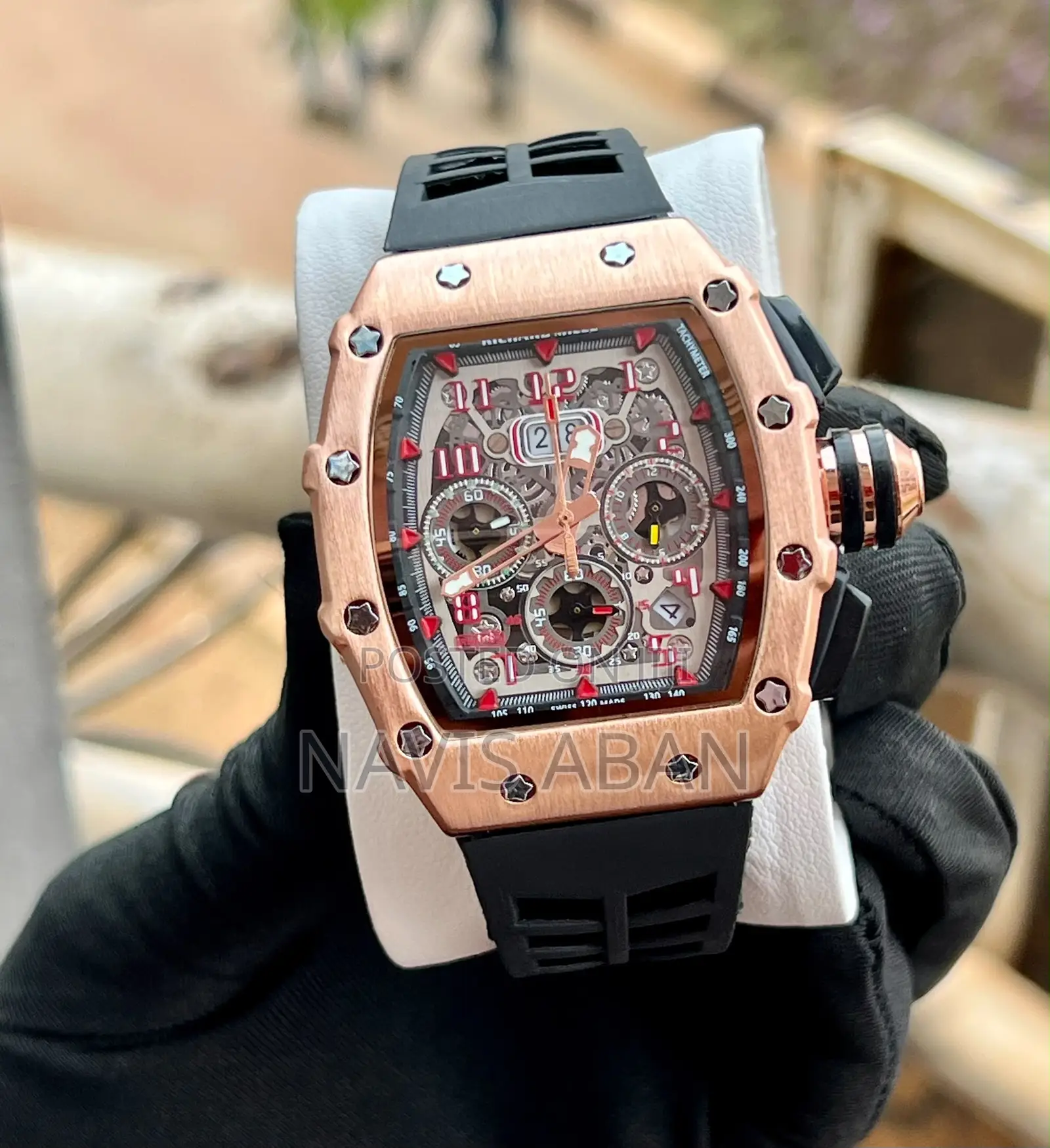 Richardmile Chrono Genuine Watches for Men
