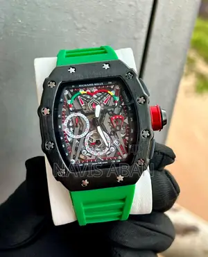 Richardmile Genuine Rubber Strapped Watch