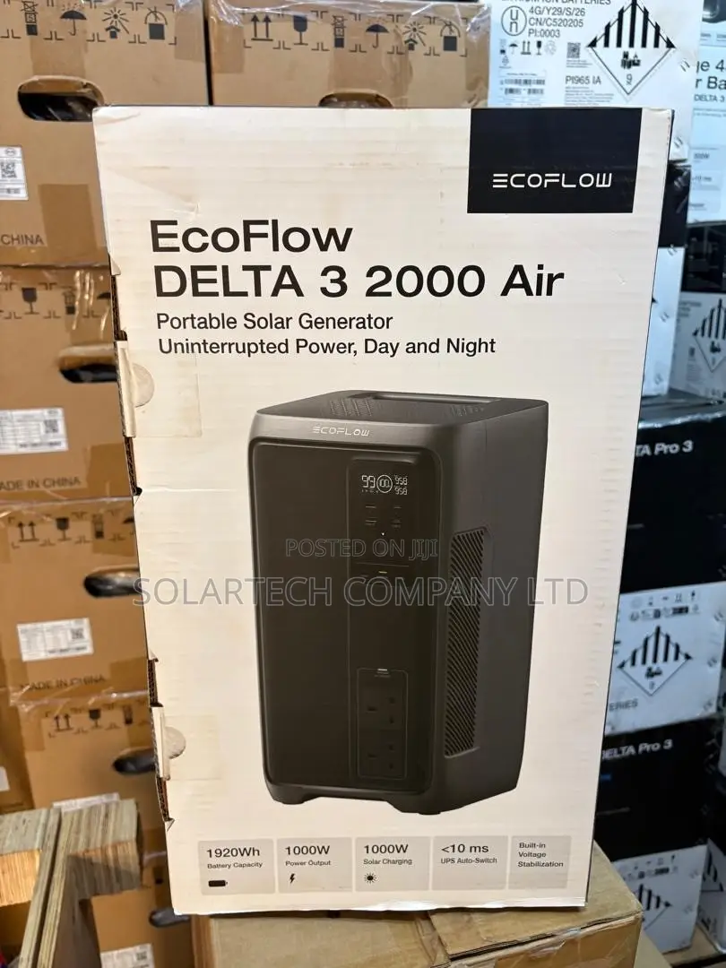 EcoFlow DELTA 3 2000 Air 1920Wh Portable Power Station