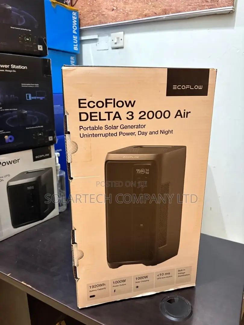 EcoFlow DELTA 3 2000 Air 1500W X-Boost Portable Power – 5Y