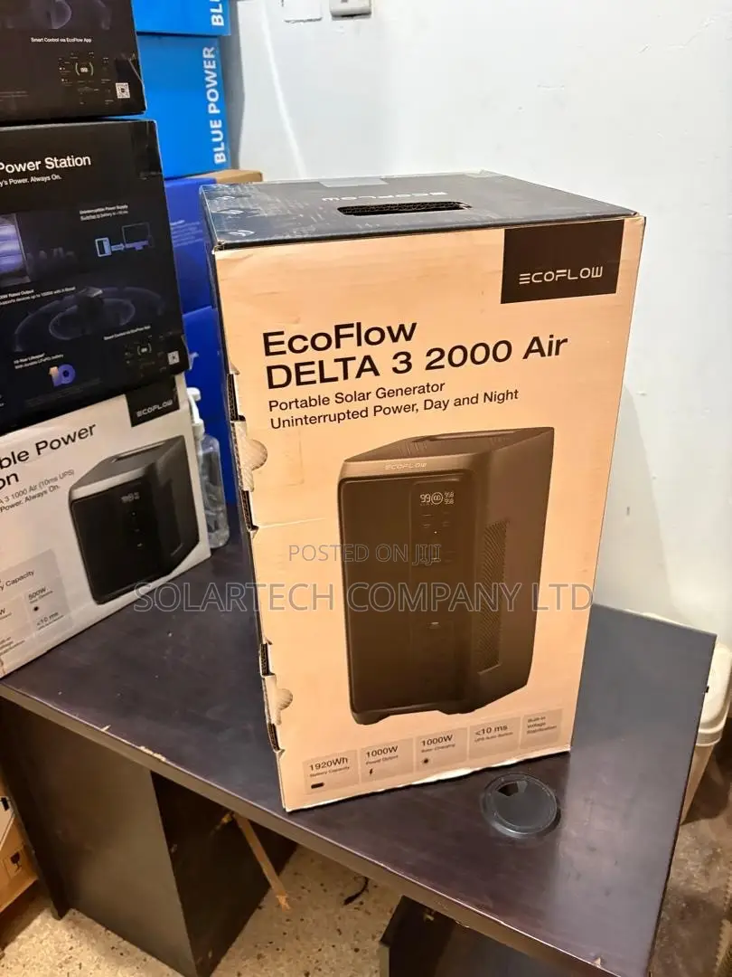 EcoFlow DELTA 3 2000 Air 1500W X-Boost Portable Power – 5Y