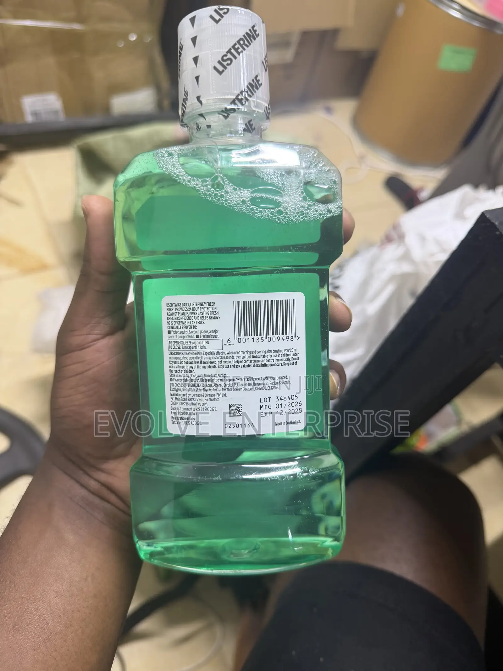 Listerine Daily Mouthwash, Freshburst 500ML