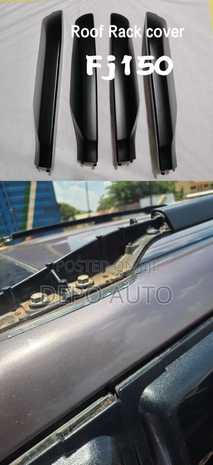 Roof Bar Cover Prado Fj150