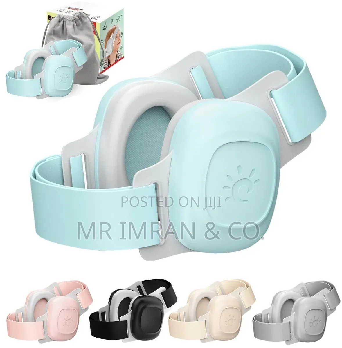 Light Blue Baby Noise-Cancelling Earmuffs