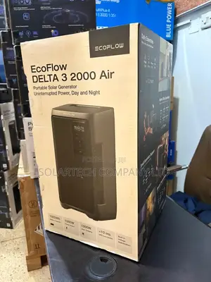 EcoFlow DELTA 3 2000 Air 1920Wh 1000W Power Station Black Color