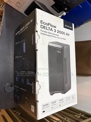 EcoFlow DELTA 3 2000 Air 1920Wh 1000W Power Station Black Color