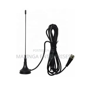 DVB -T Indoor Digital TV Antenna Helical Spring Magnetic Base Antenna