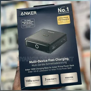 Anker 100W Charging Base for Anker Prime Power Bank.
