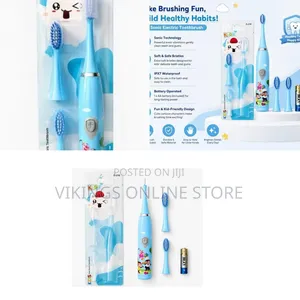 Electric Grip Gentle Teeth Cleaning Brush for Boys Girls Daily Care