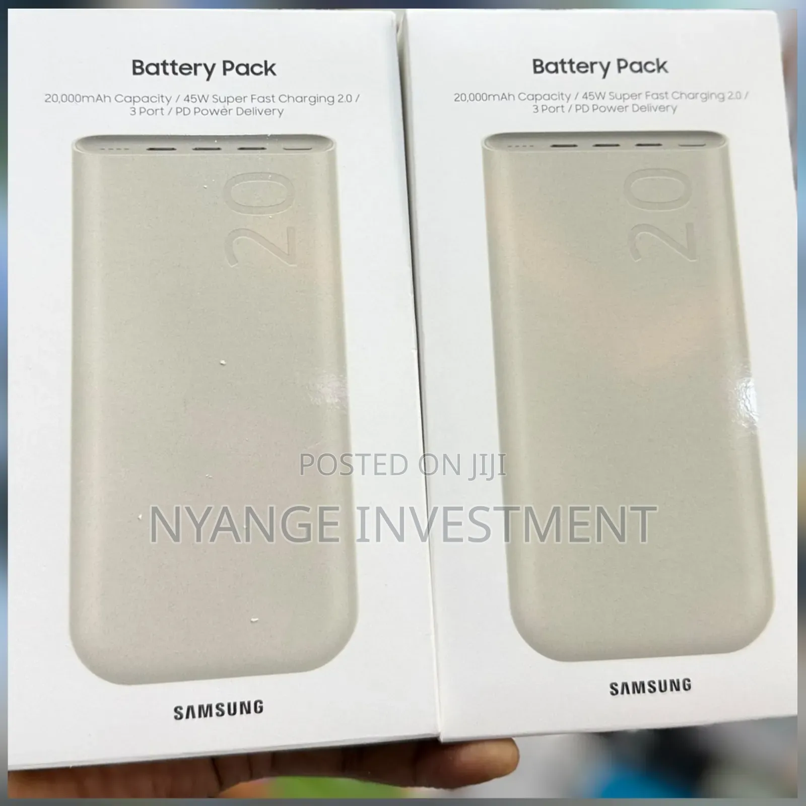 Samsung 20,000mah Battery Pack 25W Super Fast Charging (100% Original)
