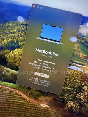 Laptop Apple MacBook Pro 2021 M1 16GB Apple M1 Pro SSD 512GB