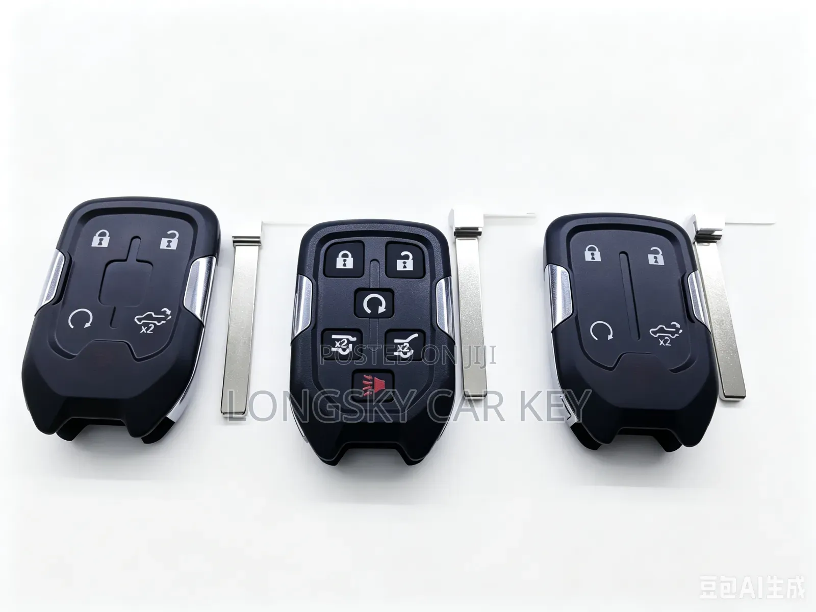 GMC Car Key Shells/Cases