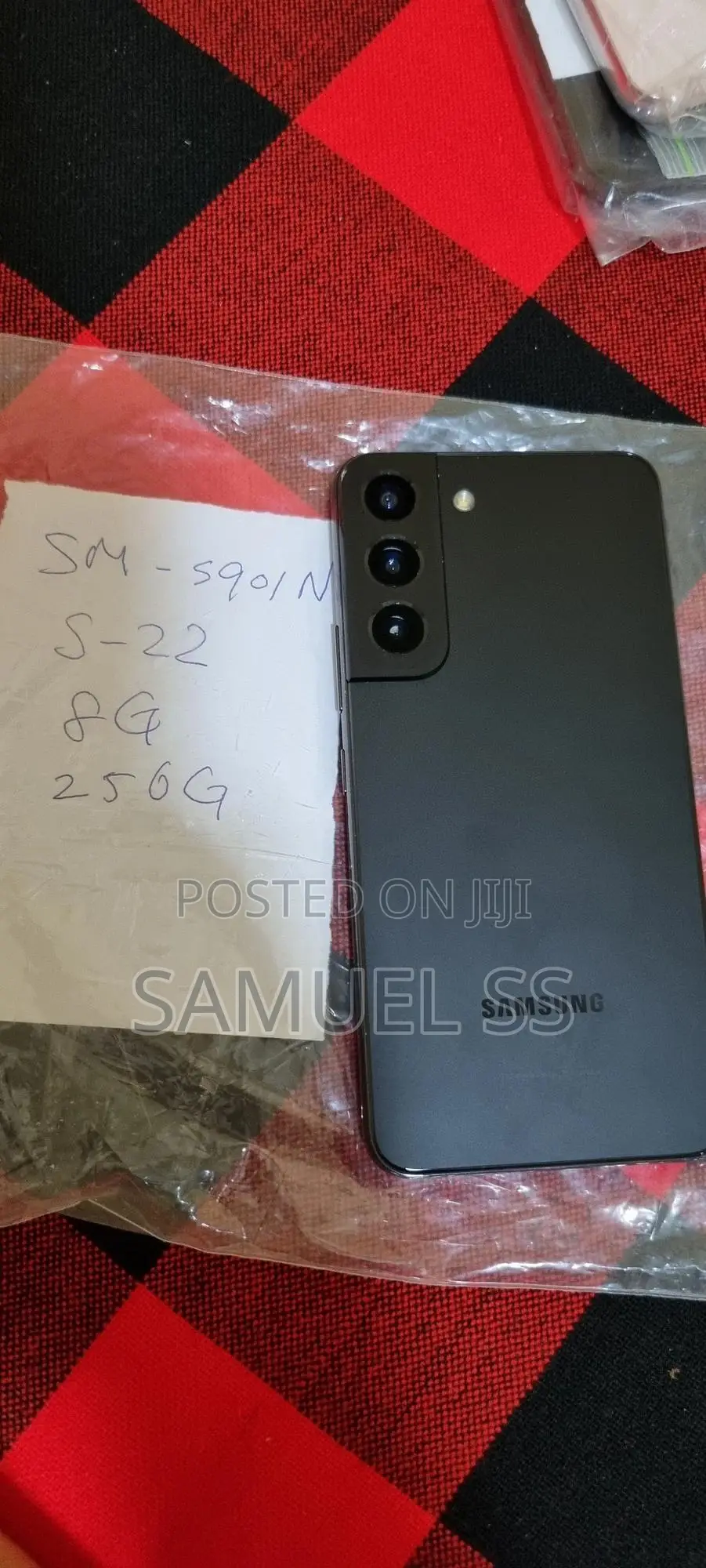 Samsung Galaxy S22 5G 256 GB Black