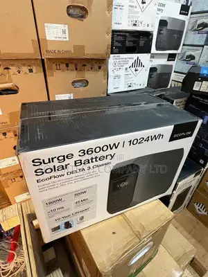 EcoFlow DELTA 3 Classic 1800W Pure Power Station in Black