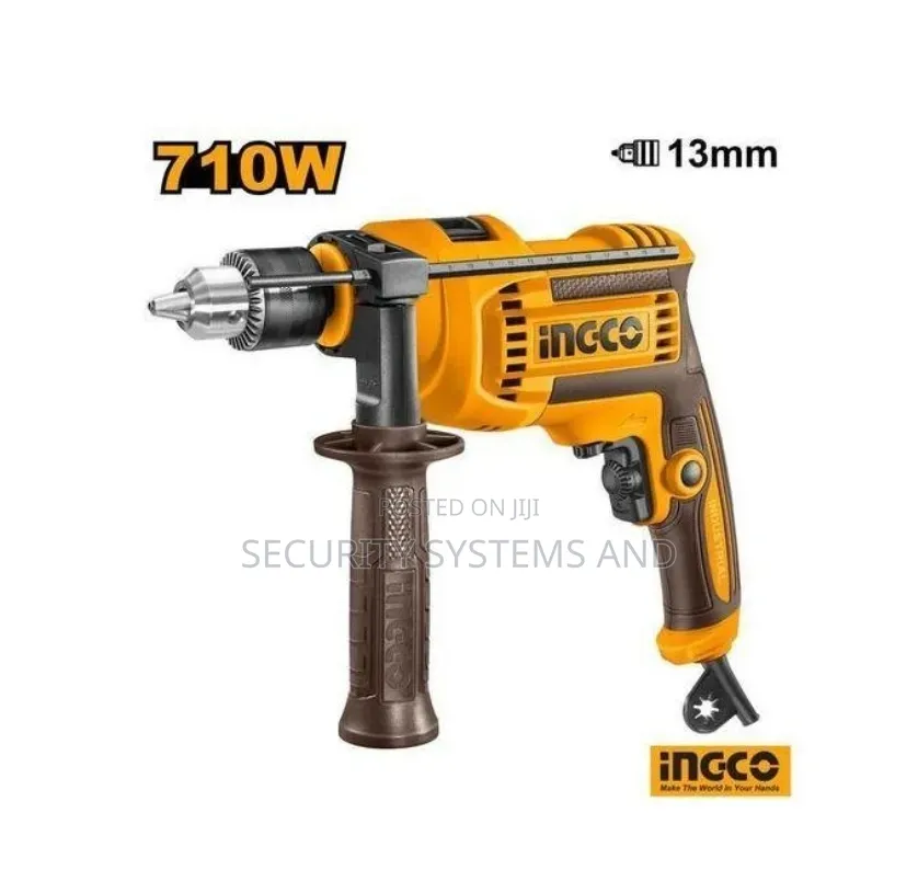 Ingco Impact Drill 710W With High Performance- Reverse and Forward