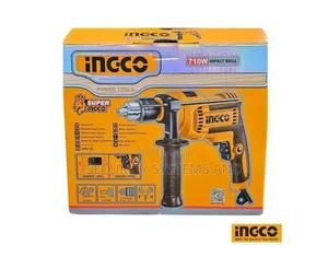 Ingco Impact Drill 710W With High Performance- Reverse and Forward